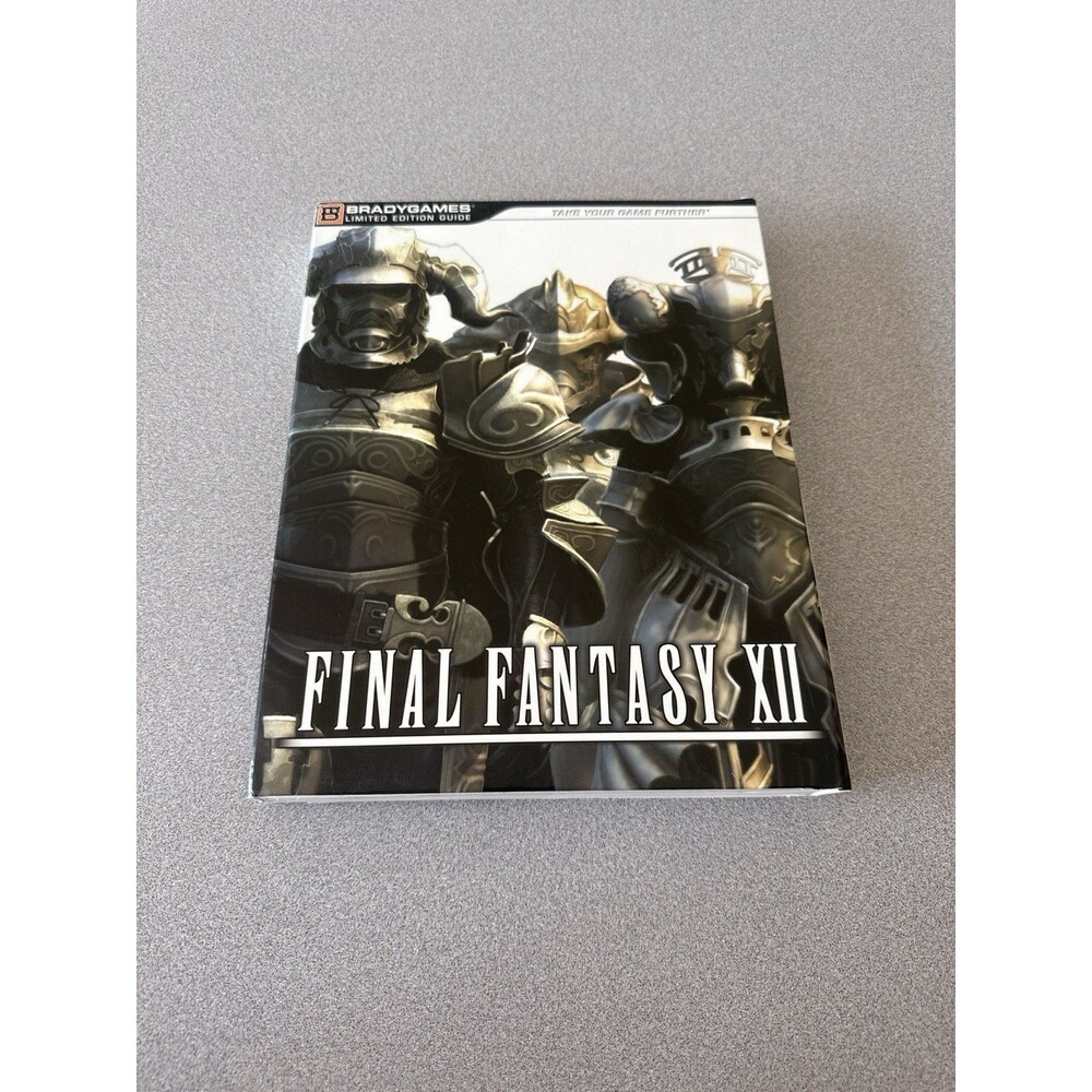 Final Fantasy XII Limited Edition BradyGames Strategy Guide (2006) Complete
